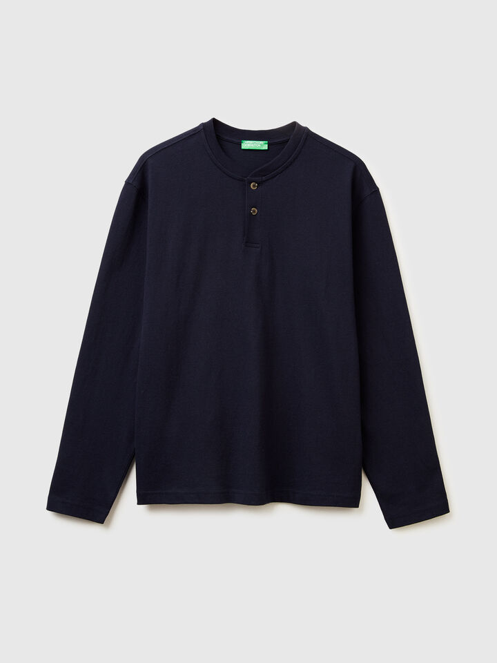 ROUND NECK SWEATL/S Men image number 5